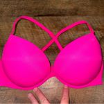 Victoria's Secret Victoria’s Secret Pink Padded Super Push-Up Bra in Pink Berry Photo 2