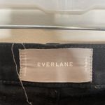 Everlane Black Kick Crop Jeans Frayed Size 28 Photo 1