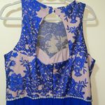 Women’s Stenay Blue Lace Top Sleeveless Mermaid Trumpet Maxi Dress Size 16 Photo 6