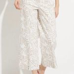 Joseph Ribkoff WOMEN'S  PALM PRINT WIDE LEG PANTS Photo 0