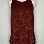 Wilfred Aritzia Silk Blend Rusty Red Sevres Blouse Top Photo 1