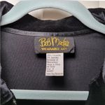 Bob Mackie  Wearable Art Velour Zip Jacket Jewels Matching Removable Scarf sz 1X Photo 8