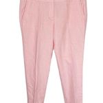 J Crew Factory city fit low rise skimmer pant in Oxford cotton size 8 White Photo 1