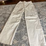 Wild Fable  Women's Off-White Cargo Pants Photo 0