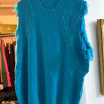 NWOT women’s boutique sweater top Blue Size XL Photo 0