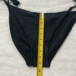 Shade & Shore New  Women's Black Side-Tie Medium Coverage Bikini Bottoms Large Photo 8
