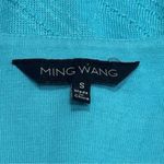 Ming Wang Vintage  Turquoise Blue Beaded Cardigan Old Money Luxury Substantial S Photo 7