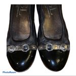 AGL Attilio Giusti Cap Toe Leather Ballet Flats Black Size 6 Photo 1