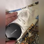 Lulus Sun Soaked Cream Floral Print High Waisted Bikini Bottoms Medium Green Photo 5