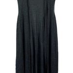 Allison Daley Women's Black Magenta Magic Sleeveless Shawl Photo 0