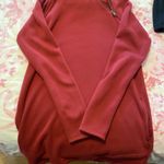 Athleta  Sweatshirt Dress Red Photo 0