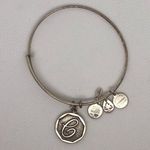ALEX AND ANI  Initial "C" Charm Bangle Expandable Bracelet Photo 0