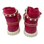 Valentino Garavani  Rockstud Pink Sock Sneakers Caged Studded Shoes 36.5 Photo 4