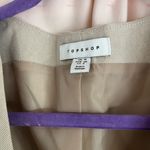 Topshop Beige Button-Up Vest Photo 4