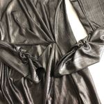 Miss Selfridge Asos Mini Dress Knot Front Foil Body Con Womens Size 2 Photo 6