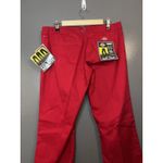 Dickies Girl Pants Womens 13 Red Bull Pant Mid Rise Boot Cut 33 Inseam NHH1011 Photo 4