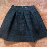 Dina Be Francesca’s  Black Textured Skater Shirt Photo 0