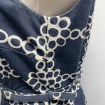 Boden Ava Daisy Chain Dress Women's 6R With belt Summer classic preppy wedding‎ Blue Size 6 Photo 5