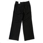 Talbots NWT  Greenwich Pants Black High Waisted Wide Leg Trousers Womens 8 Photo 1