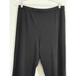 Misook Exclusively  black office professional pull on pants 1x p 1p Photo 1