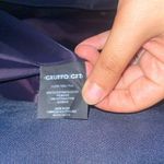 Emanuel Ungaro Liberte Navy Blue Button Down Coat Jacket Women's Size Small Photo 4