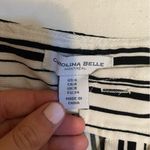 Carolina belle  Striped Flare Pants with Tie Photo 3