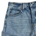 Wild Fable Jean Shorts Womens 8 Light Wash Rigid Distressed High Rise Casual Photo 2