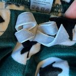 Star Patterned Polyester Womens Pajama Pants Black Size M Photo 4