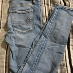 American Eagle Skinny Jeans Light Wash Photo 0