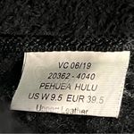 Olukai Pehuea Hulu Black Leather Shearling Booties Sneakers Shoes Photo 7