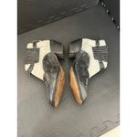 Circle G  Womens Western Distressed Cowboy Boots Black White Leather Size 9 Photo 2