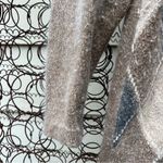 Vintage 90s Segue Argyle Angora Wool Cardigan sweater tan gray cream Grandpacore Photo 1