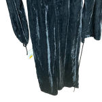 Free People  True Lovin' Velvet One Piece Jumpsuit‎ In Black Size XS Photo 9