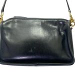 Coach Vintage 70s Leatherworks Black Leather Companion Bag #9300 Made in NYC USA Photo 6