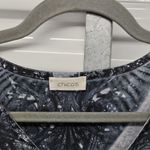 Chico's  Rhinestone Tie Dye Flared Sleeve Top Womens Size 1 M / 8 Multicolor Photo 4