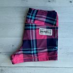 Athletic Works RARE The Barbell Cartel Pink Tartan Comp Short 2.5” Size S Photo 2