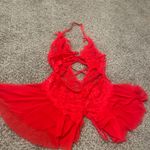 Lingerie Sets for Women Sexy Lace Body Suits Fishnet Bodysuit Lenserias Para Mujeres De Encaje Completa Red Size L Photo 8