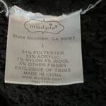 Mud Pie Black Cable Knit Cowl Neck Sweater Size M Photo 3