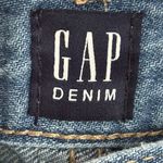 Gap Relaxed Denim Shorts 5” Medium Destroy Jean Shorts Distressed Blue Size 26 Photo 6