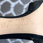 ZARA  Black Heels Embellished Ankle Strap EU 36 US 5.5 Photo 15