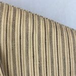 Emanuel Ungaro 100% Linen Tan Striped Long Sleeve Button Up Blazer Jacket 4 38 Photo 2