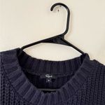 Rails  Dhalia Eyelet Sleeve Black Sweater Photo 4