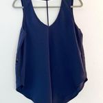 ASTR The Label Tank Navy Blue Floral Embroidered Lace Top GUC *See Measurements* Photo 8