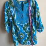 Cotton Swimsuit Tunic Coverup Ikat Kas Designs M Size M Photo 11