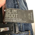 Aeropostale NWT  Slim Bootcut Leg Cotton Denim Blue Jeans Women's Size 27/28 Photo 7