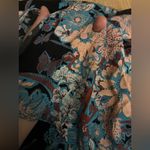 Free People Intimately Through The Vine Maxi Long Dark Floral Smocked Dress XS Photo 12