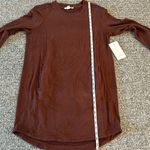 Athleta NWT Chocolate Brown Balance Dress Sz L Photo 11