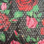 Betsey Johnson  Sequined Roses Purse Shoulder Bag Romantic Whimsical Flirty Fun Photo 3