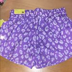 All In Motion B6 New Women’s  Purple Leopard Athletic Shorts Mid Rise Size Xs Photo 2