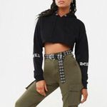 Forever 21 Wild Hearts Graphic Cropped Hoodie Photo 0